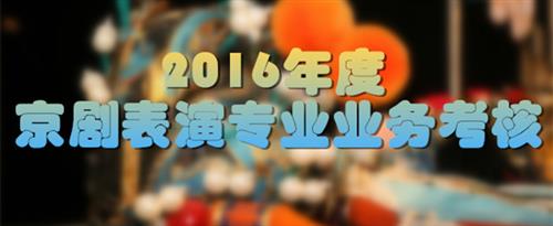 女生被男生桶的网站国家京剧院2016年度京剧表演专业业务考...